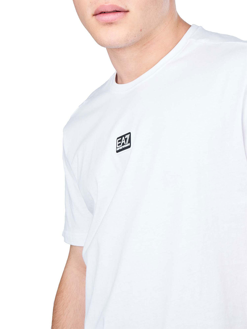 EA7 T-shirt da Uomo Bianco