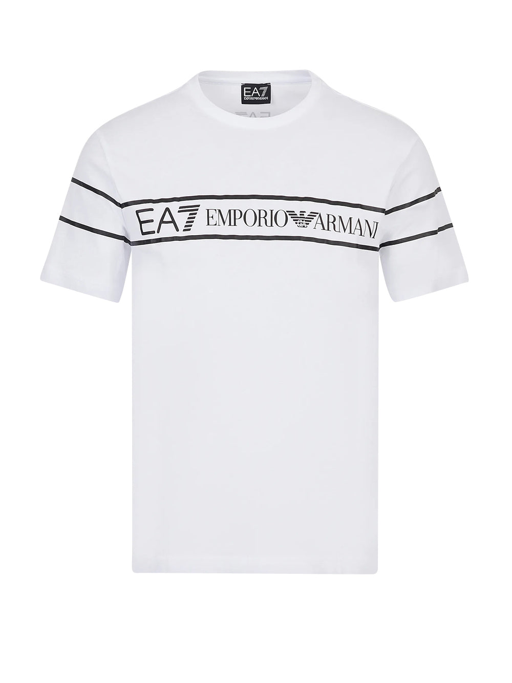 EA7 T-shirt da Uomo Bianco