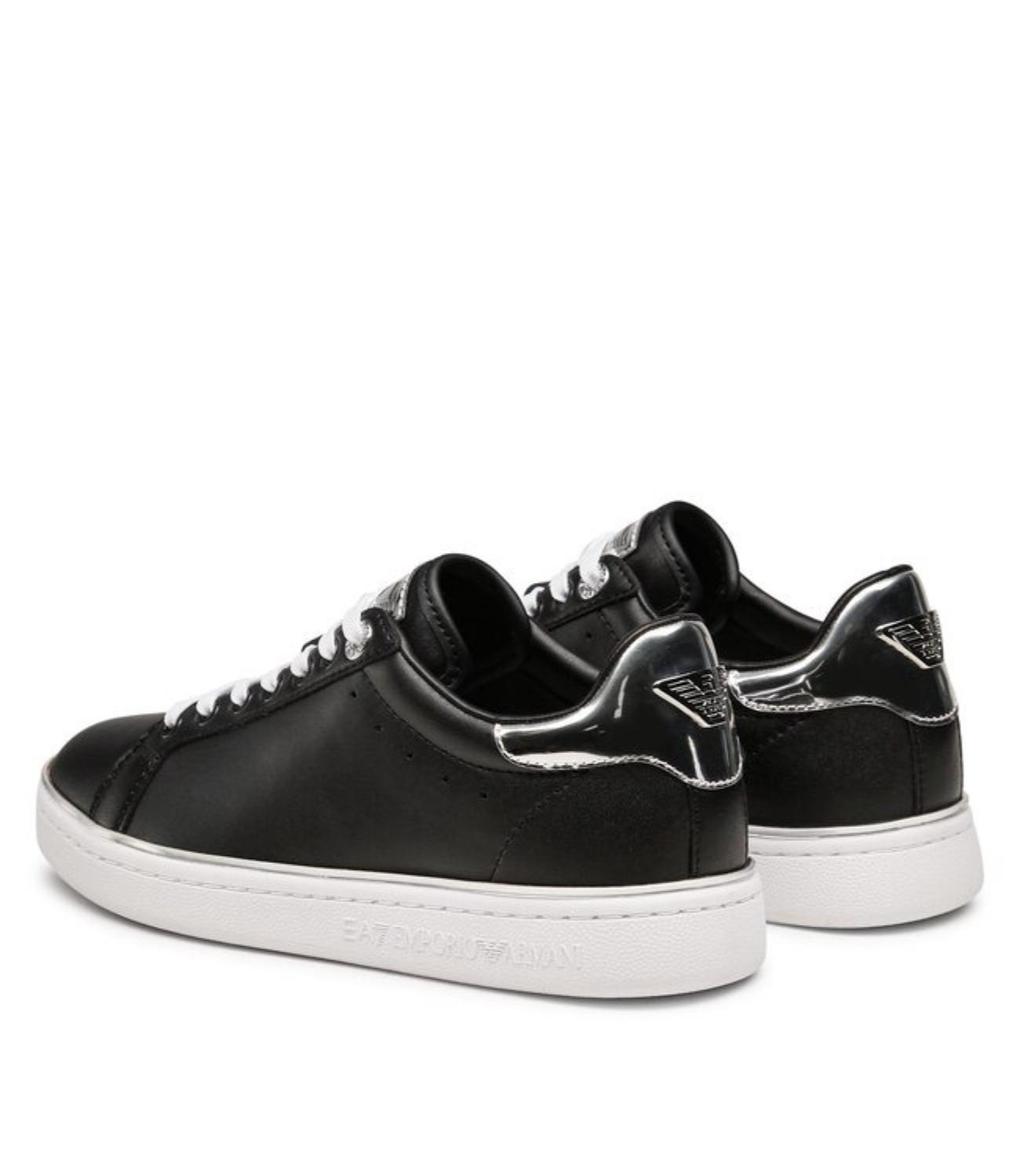 EA7 Emporio Armani Sneakers Donna Mod. X7X009 XK329 N763 BLACK Nero