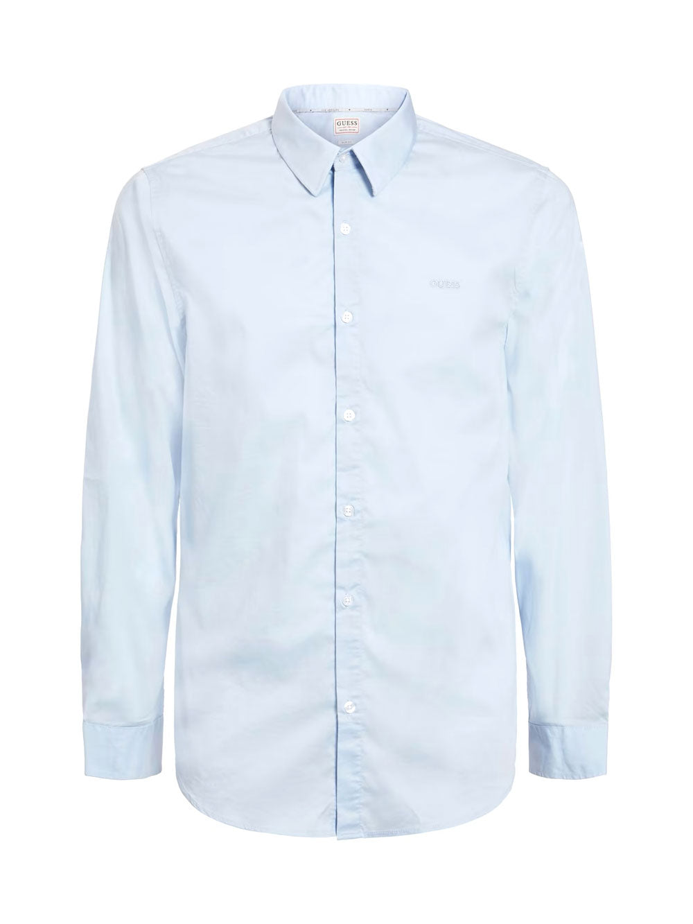 Guess Camicia Sunset da Uomo Azzurro Chiaro Celeste