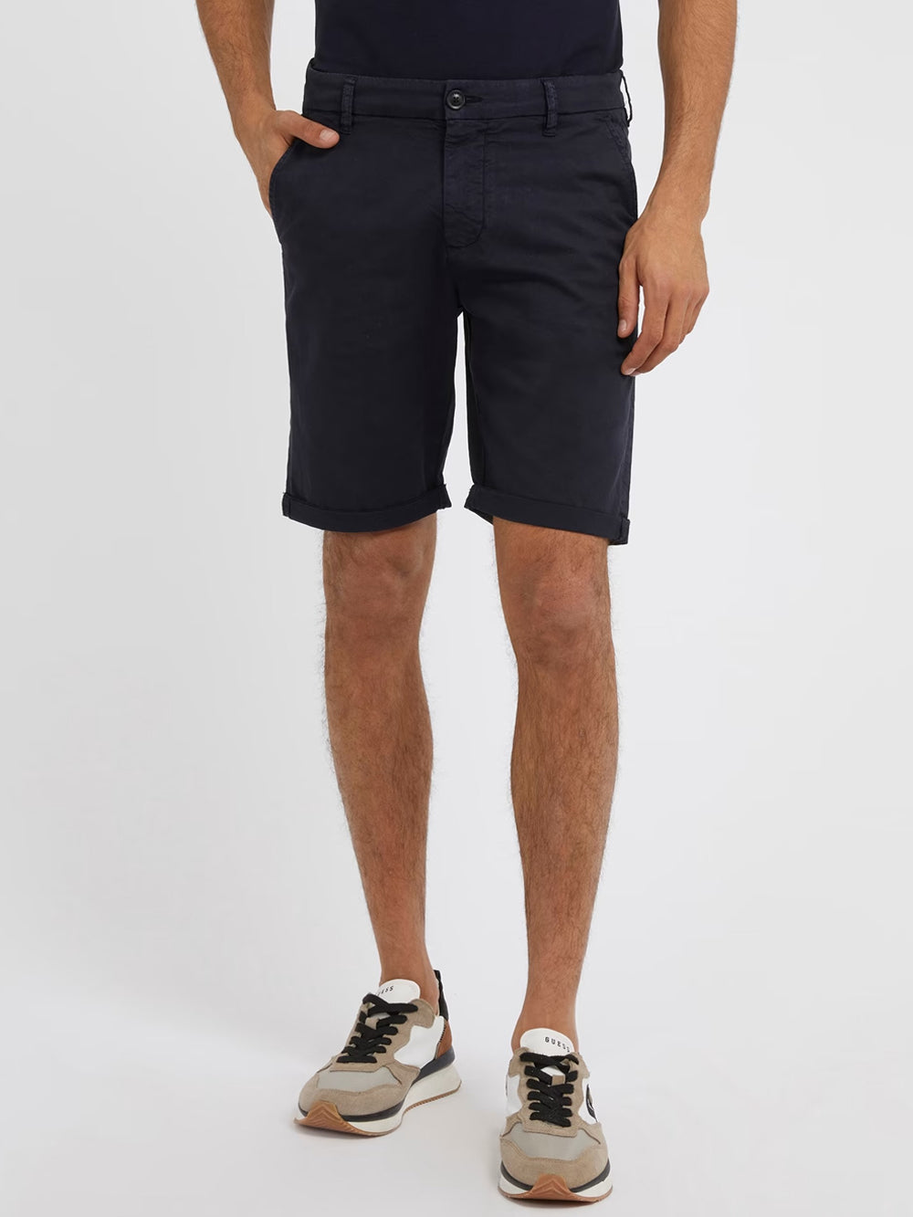 Guess Shorts da Uomo Blu