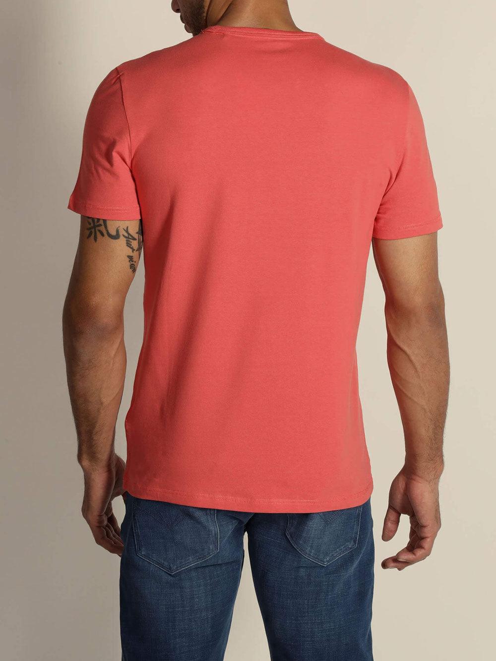 Guess T-shirt da Uomo Arancione