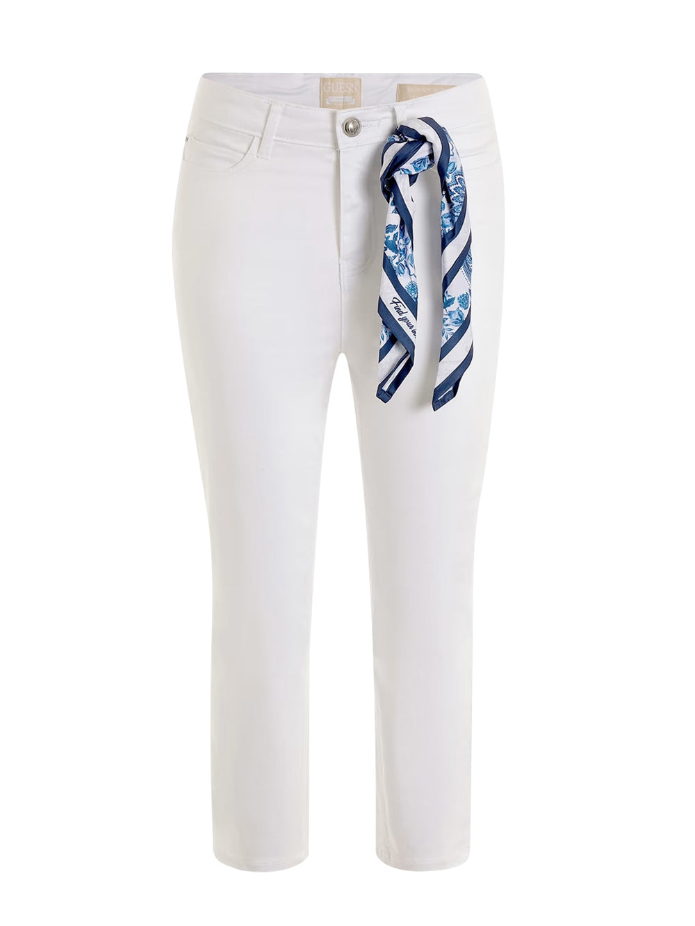 Guess Pantalone da Donna Bianco