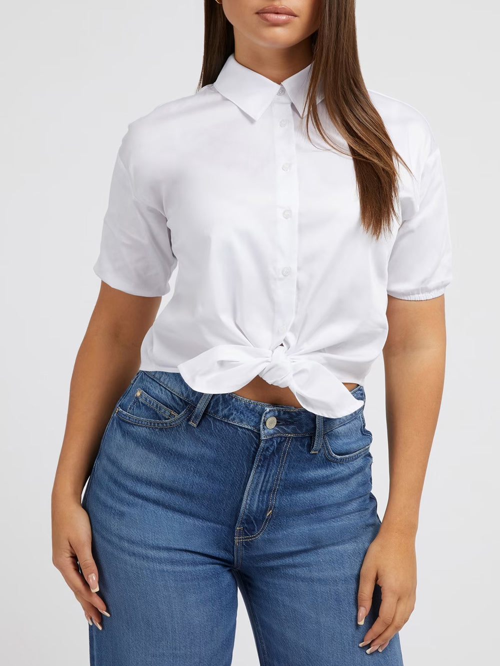 Guess Camicia da Donna Bianco