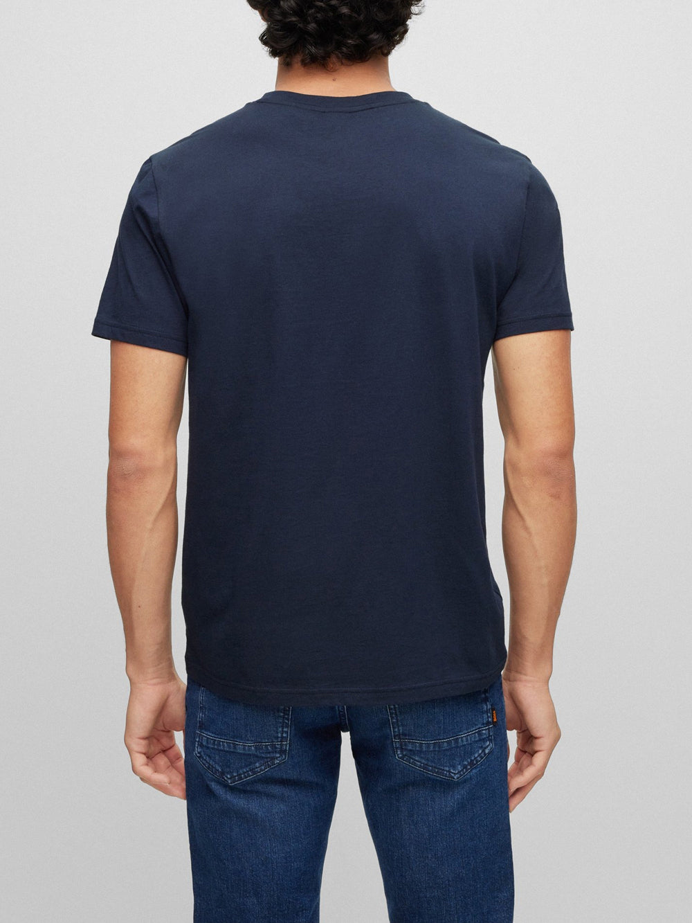 Hugo Boss T-shirt da Uomo Blu