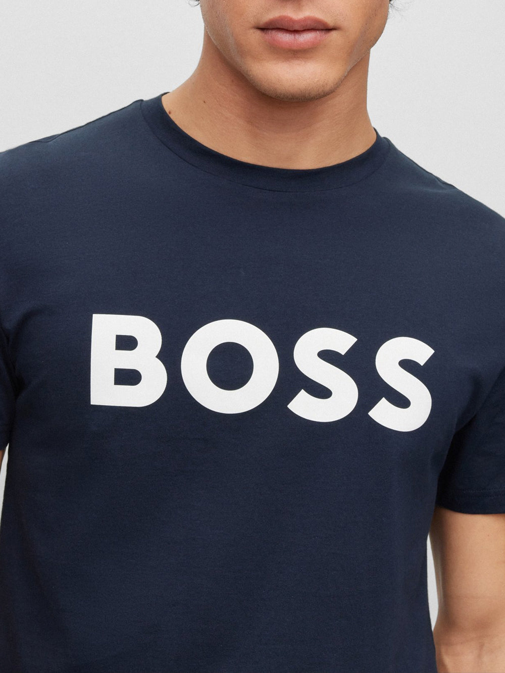 Hugo Boss T-shirt da Uomo Blu