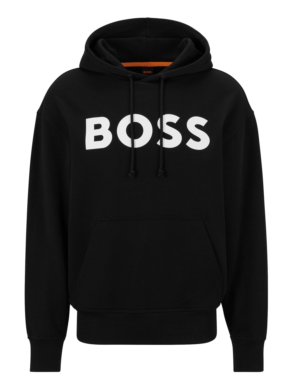 Hugo Boss Felpa Cappuccio da Uomo Nero