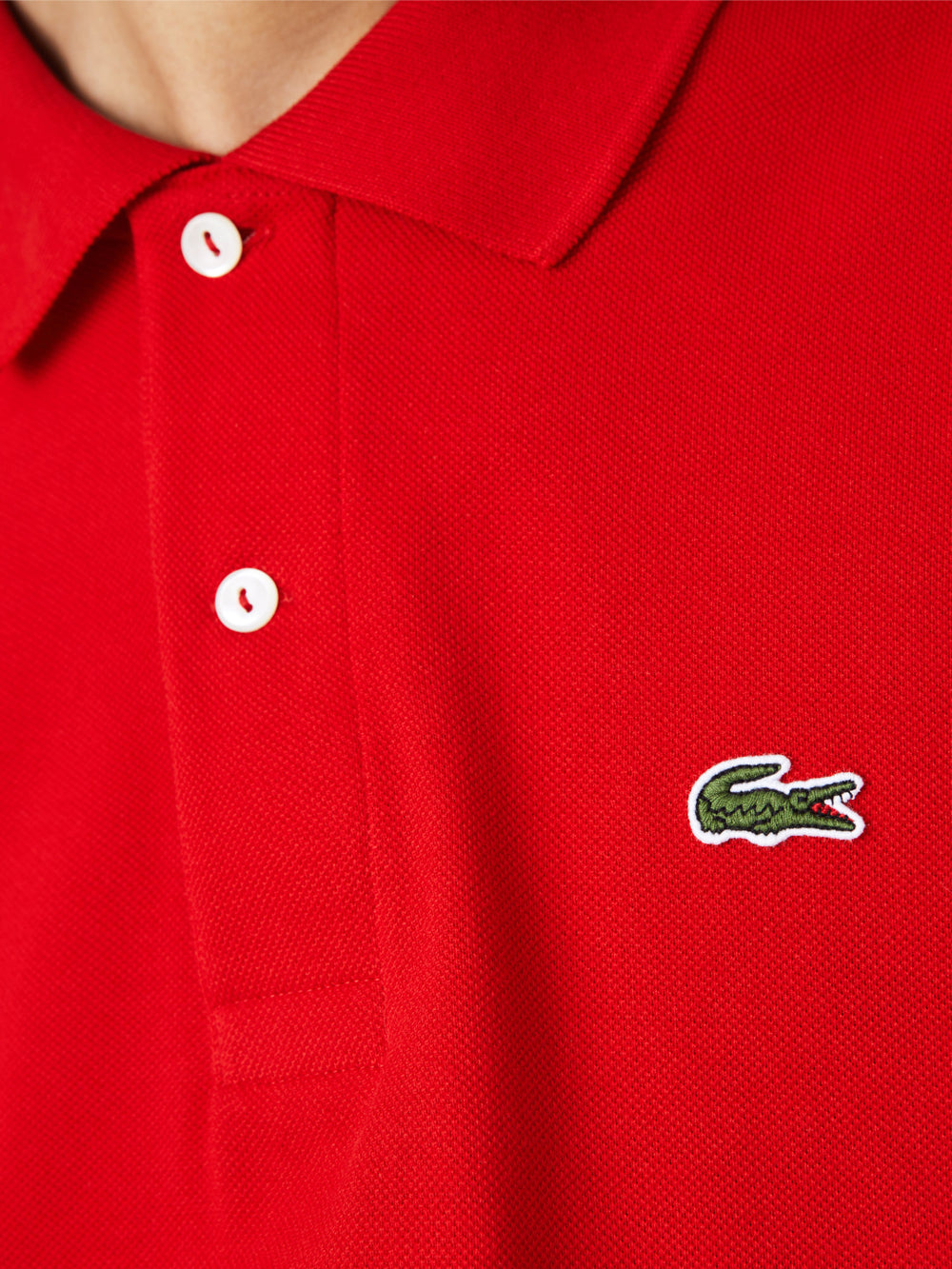 Lacoste Polo da Uomo Rosso