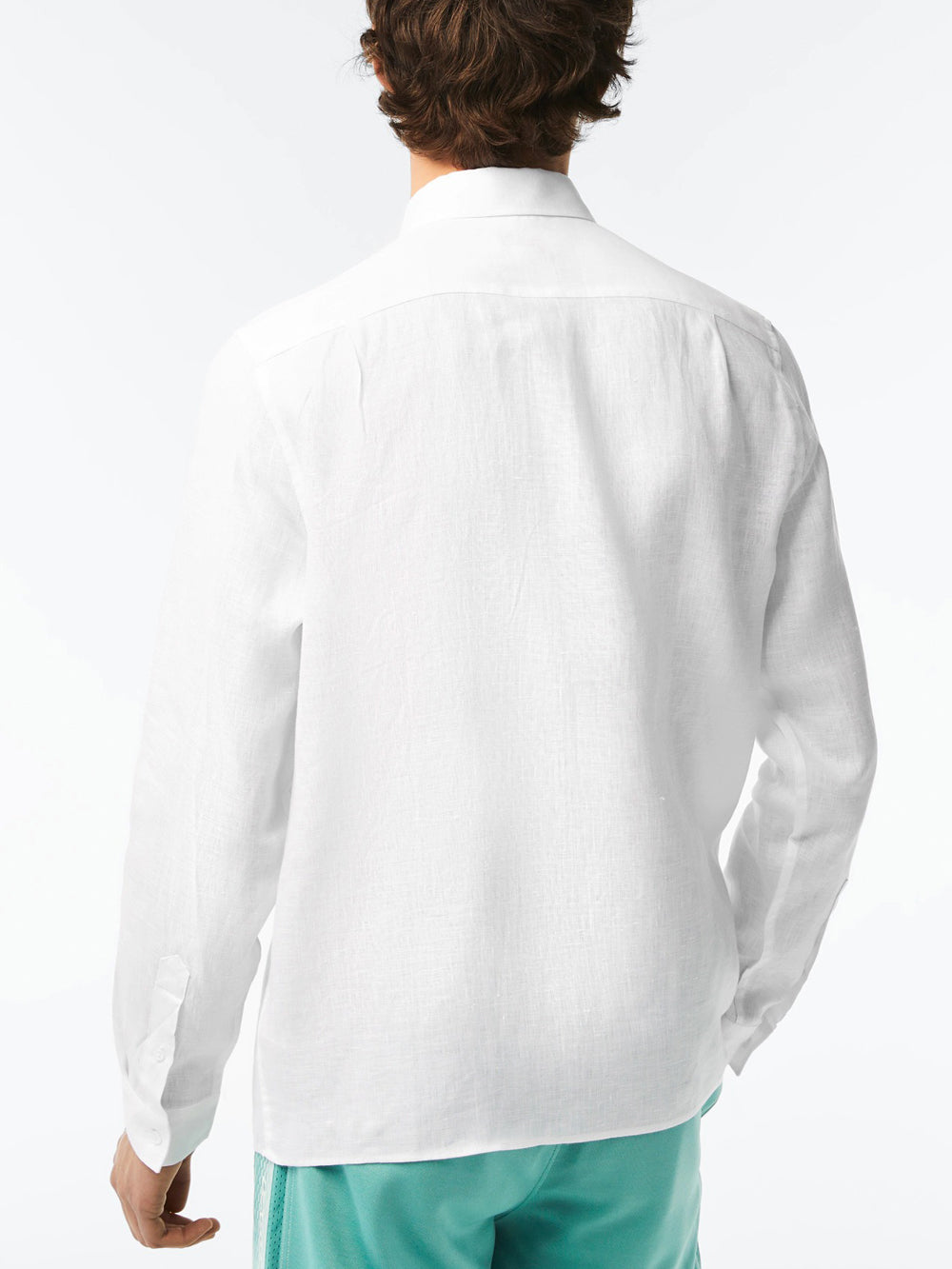 Lacoste Camicia da Uomo Bianco