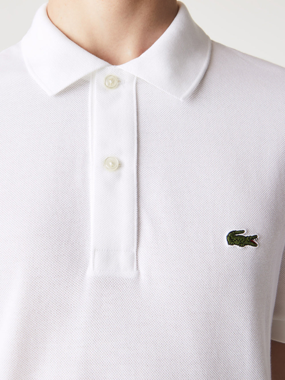 Lacoste Polo da Uomo Bianco