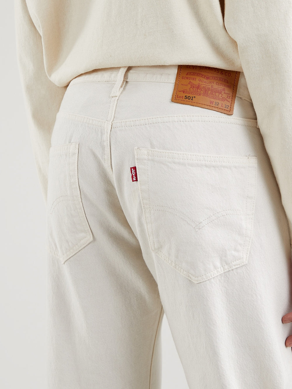 Levis Jeans da Uomo - Bianco