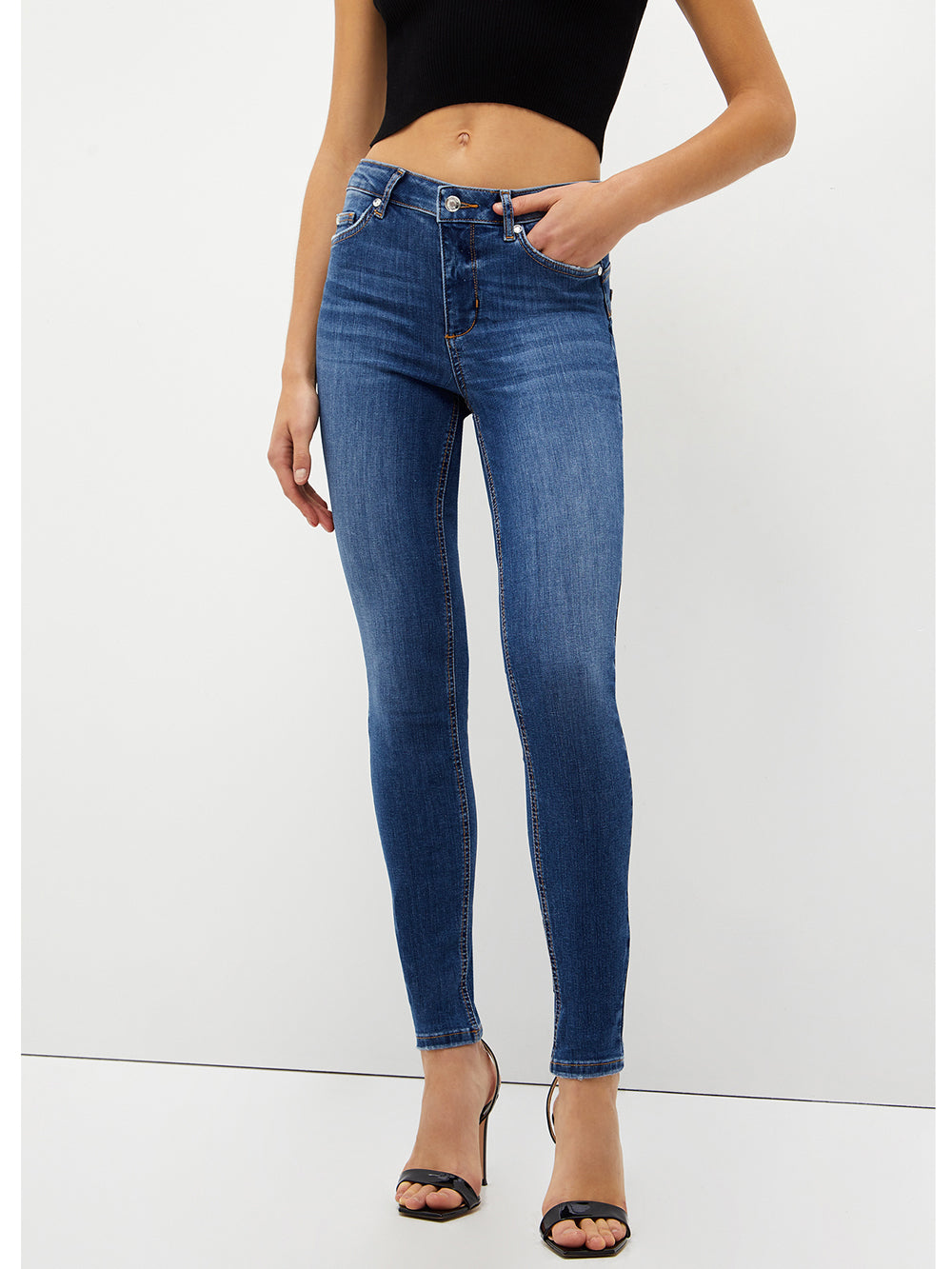 Liu Jo Jeans da Donna Blu Denim