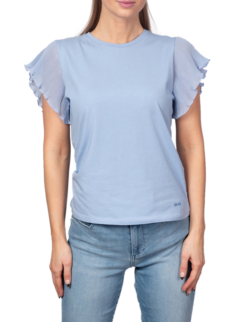 Liu Jo T-shirt da Donna Celeste