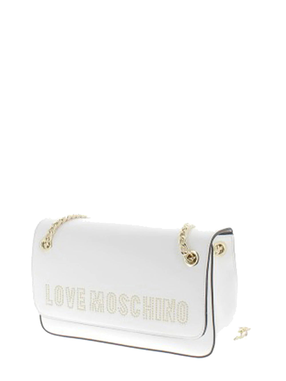 Love Moschino Borsa a Tracolla da Donna Bianco