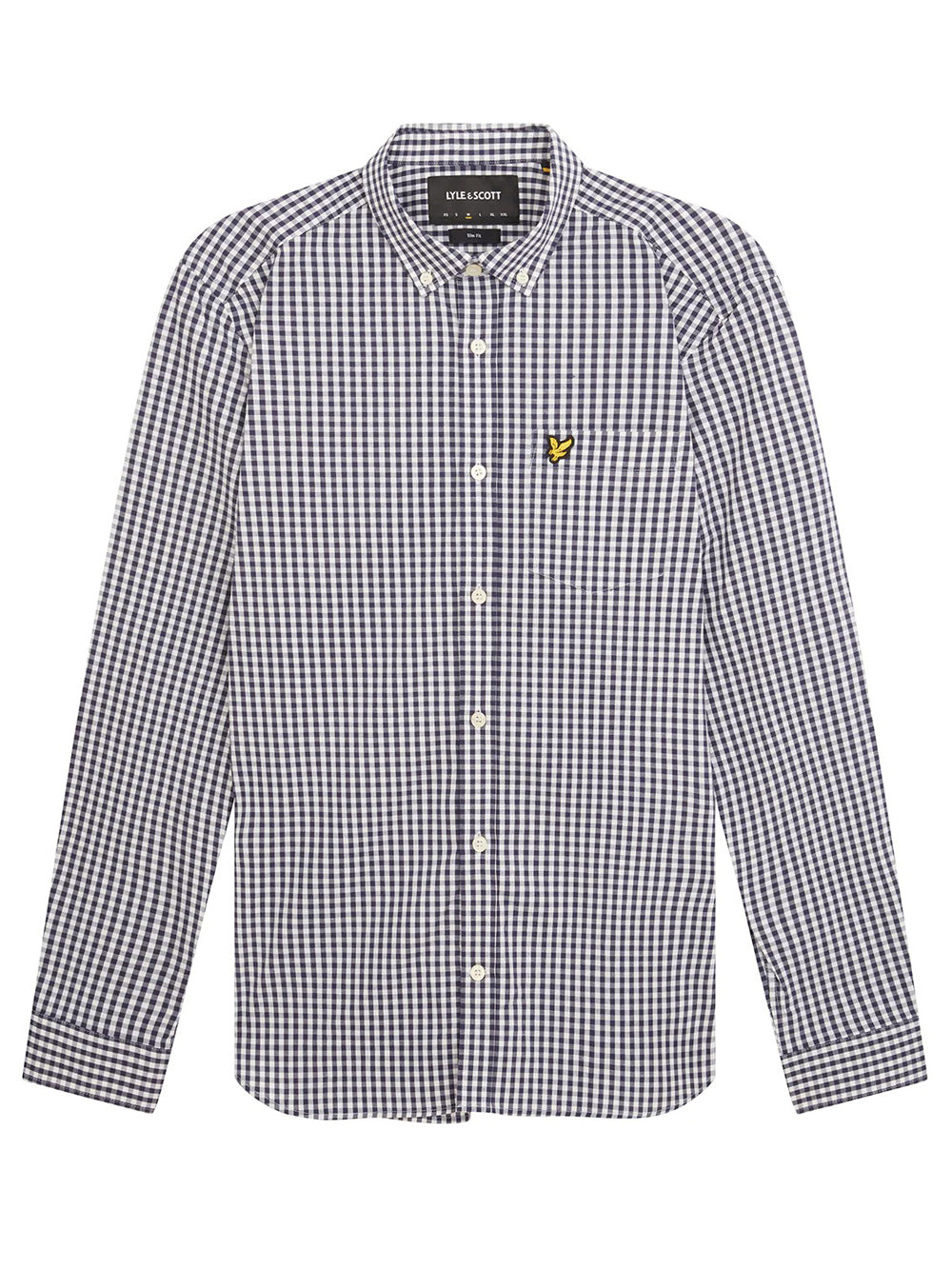 Lyle & Scott Camicia Lyle &amp; Scott da Uomo /Bianco Blu