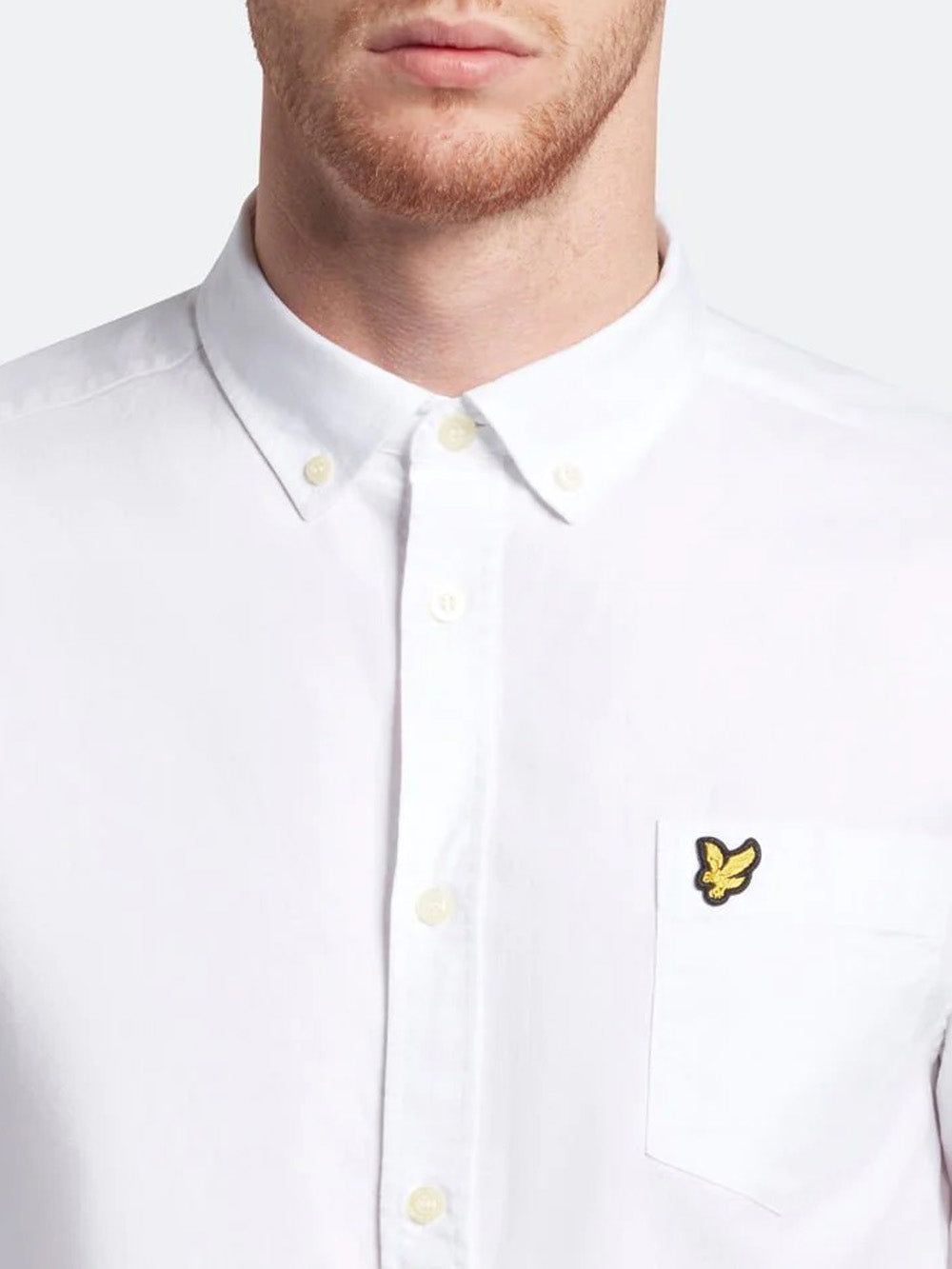 Lyle & Scott Camicia Lyle &amp; Scott da Uomo Bianco