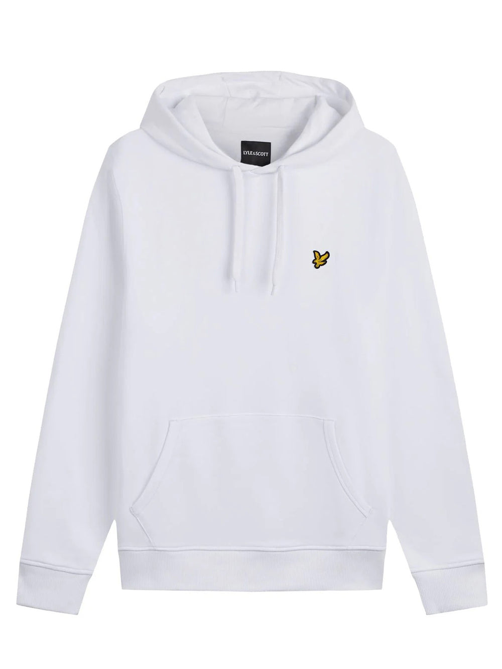 Lyle & Scott Felpa Cappuccio Lyle &amp; Scott da Uomo Bianco