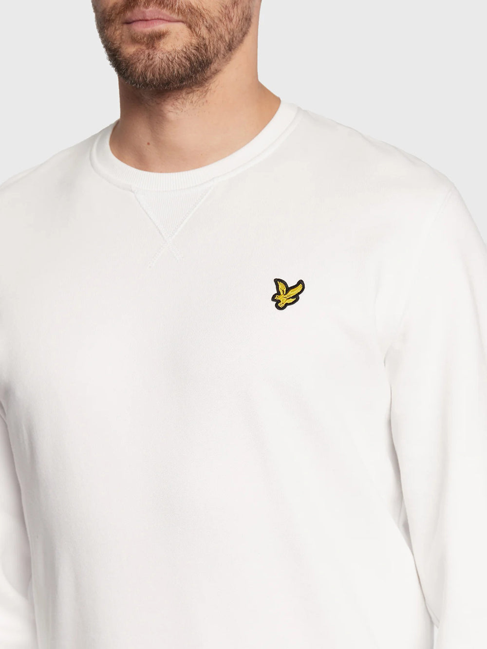 Lyle & Scott Felpa Lyle &amp; Scott da Uomo Bianco