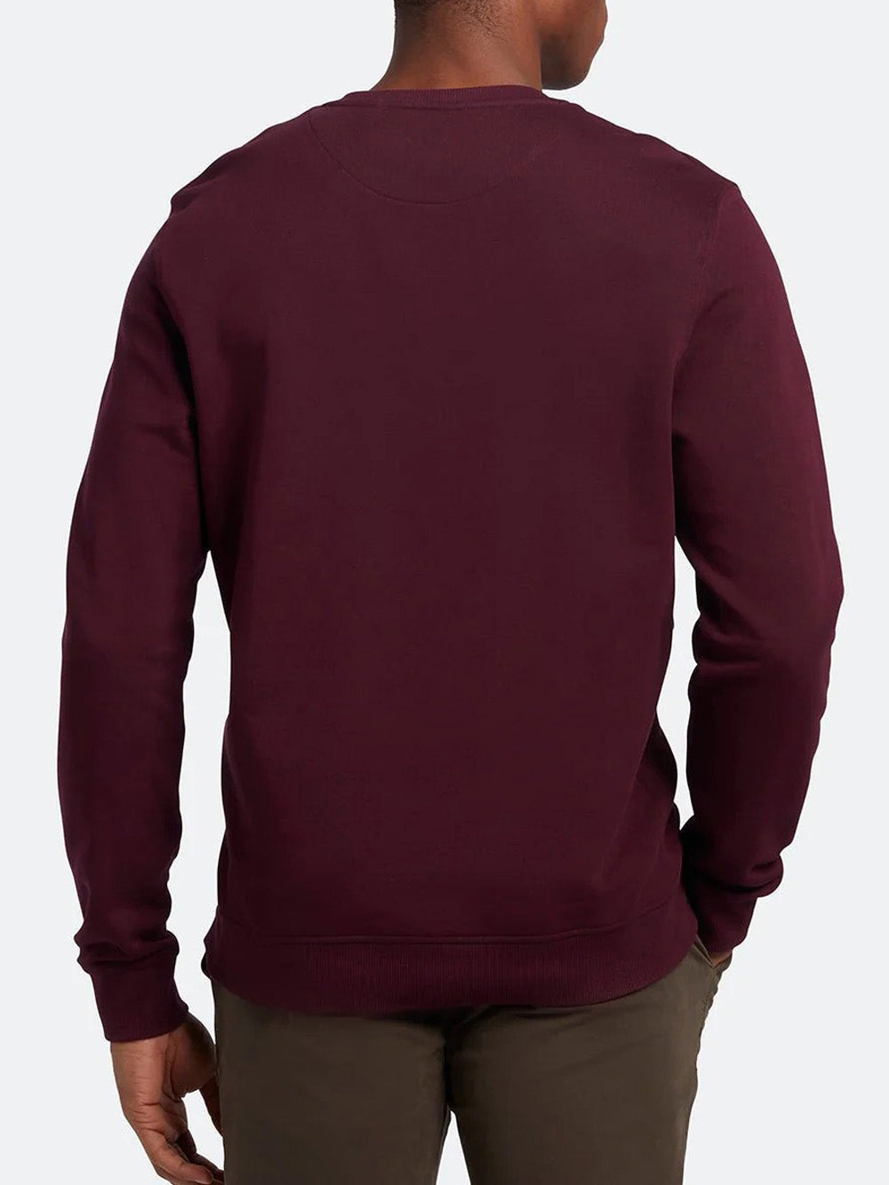 Lyle & Scott Felpa Lyle &amp; Scott da Uomo Bordeaux