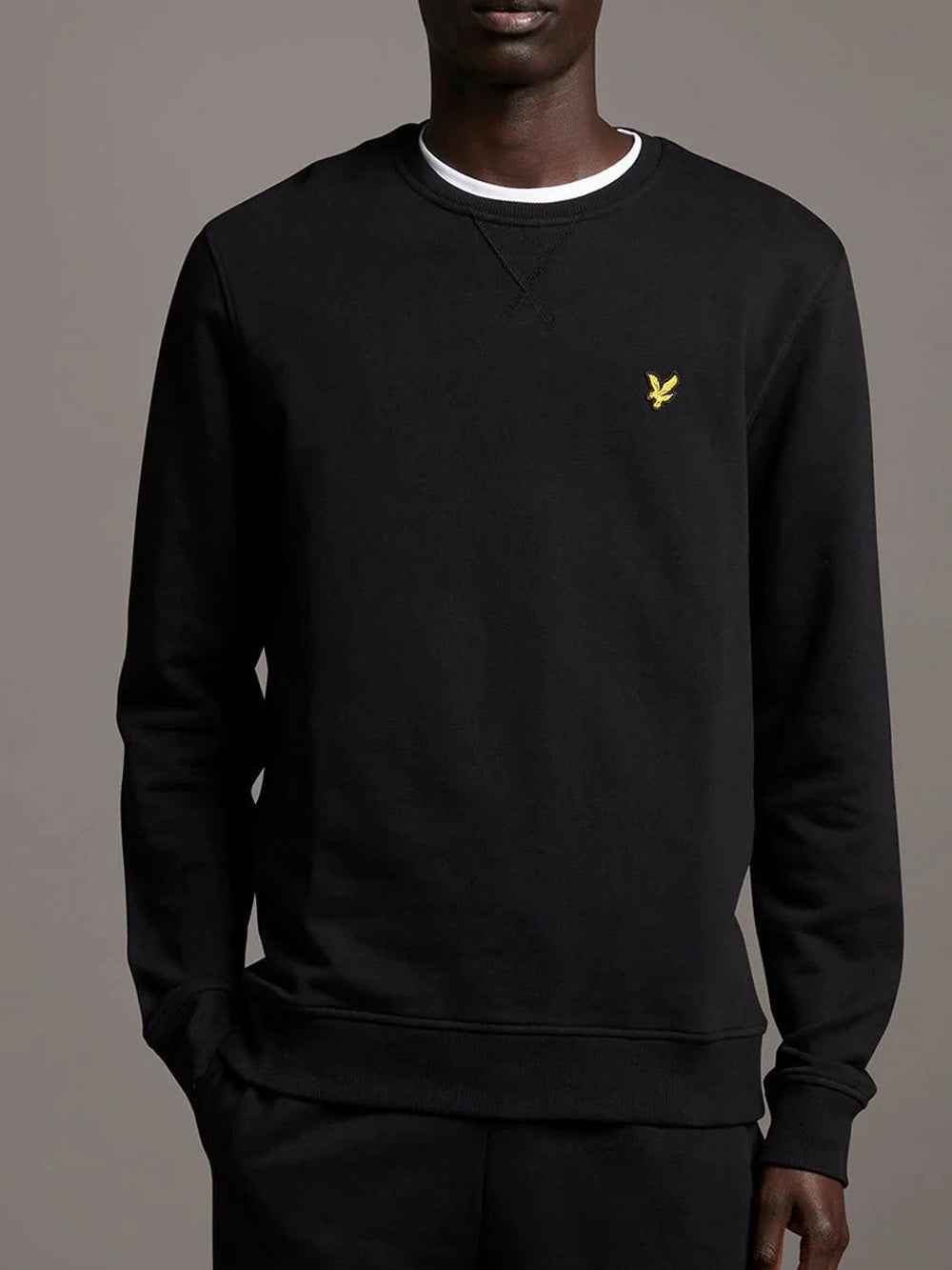 Lyle & Scott Felpa Lyle &amp; Scott da Uomo Nero