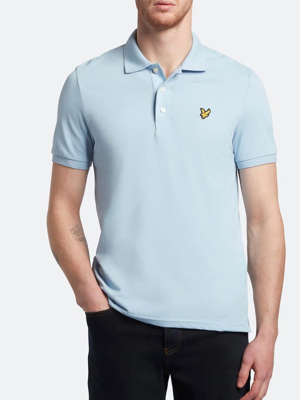 Lyle & Scott Polo Lyle &amp; Scott da Uomo Celeste