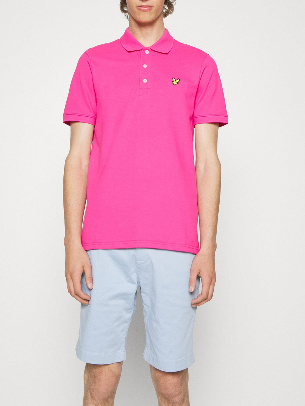 Lyle & Scott Polo Lyle &amp; Scott da Uomo - Fuxia Fucsia