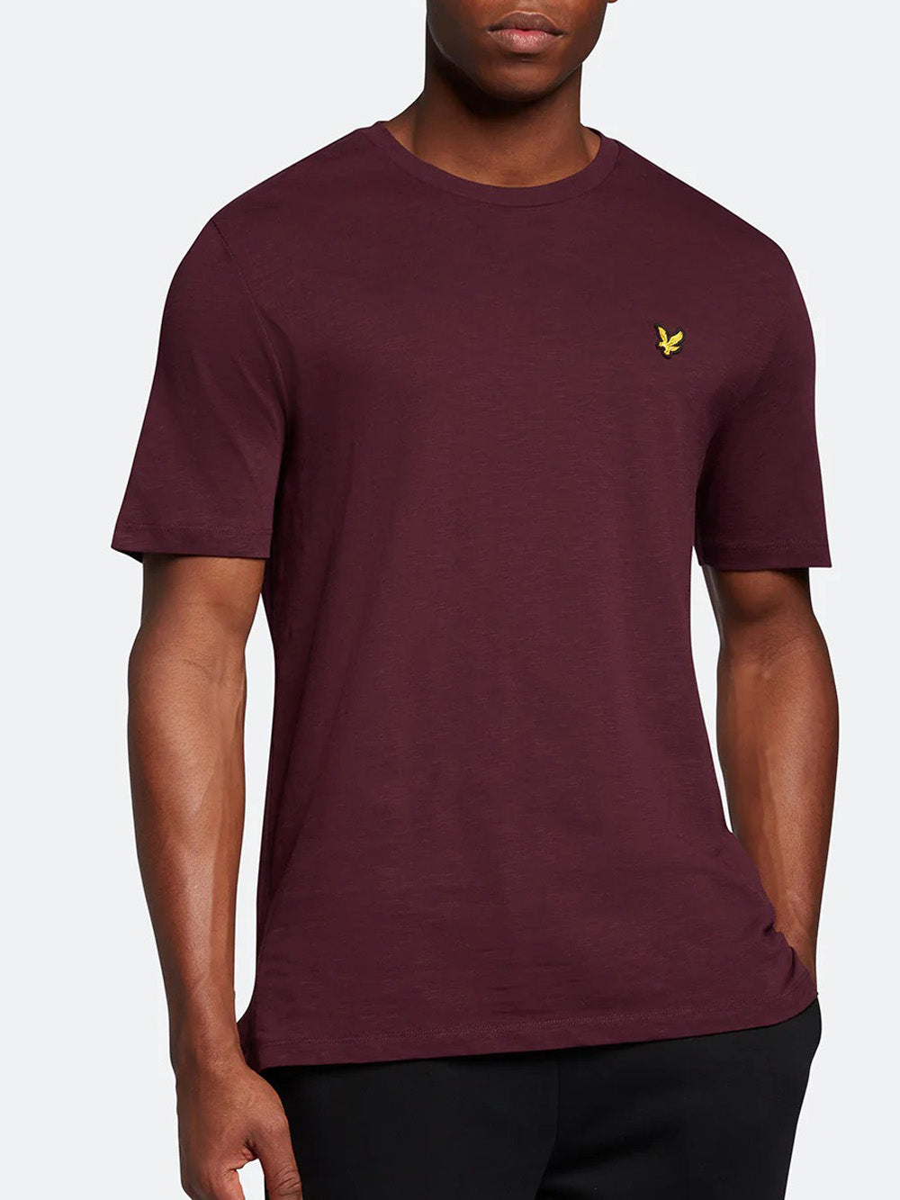 Lyle & Scott T-shirt Lyle &amp; Scott da Uomo Bordeaux