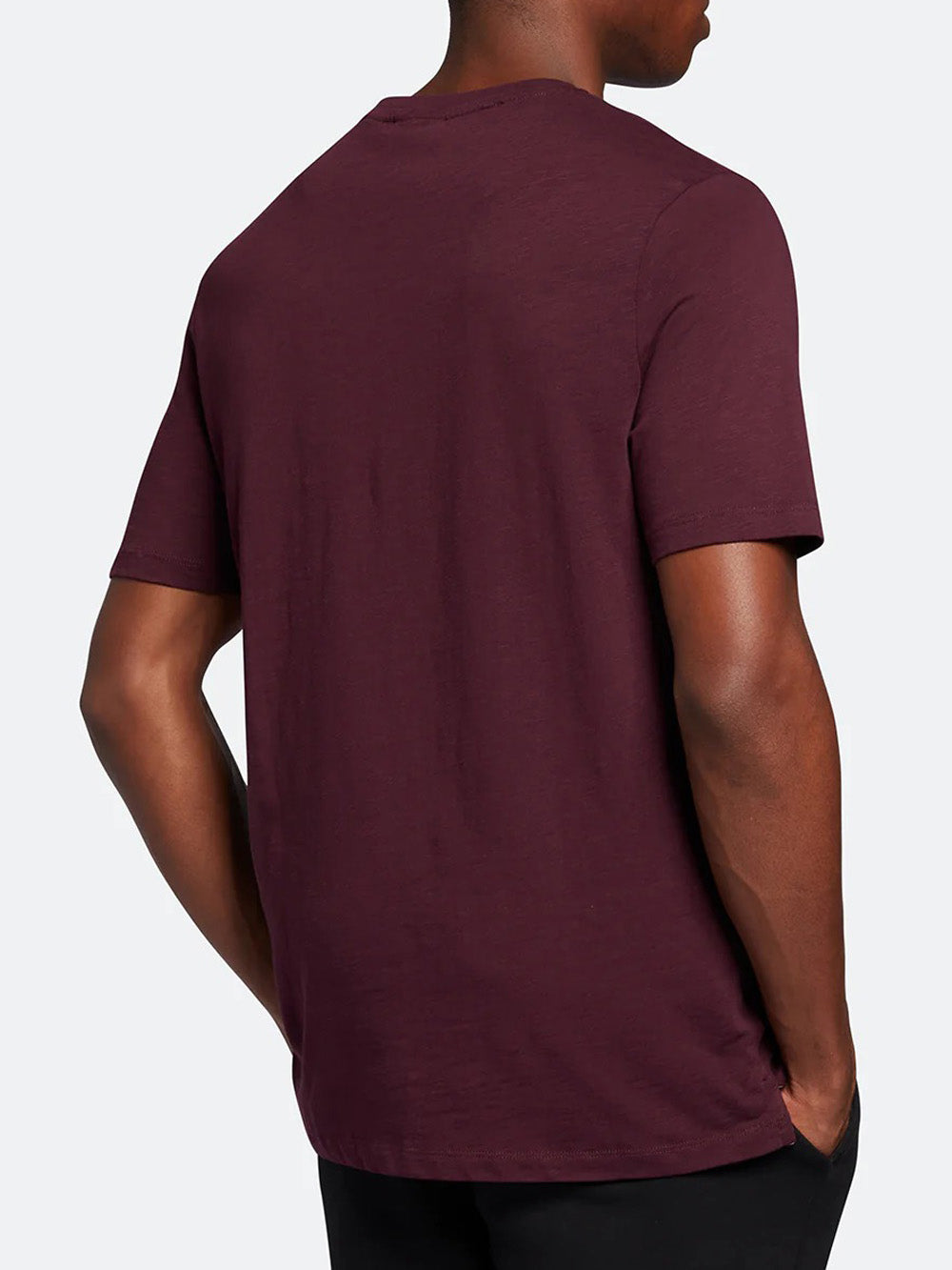 Lyle & Scott T-shirt Lyle &amp; Scott da Uomo Bordeaux