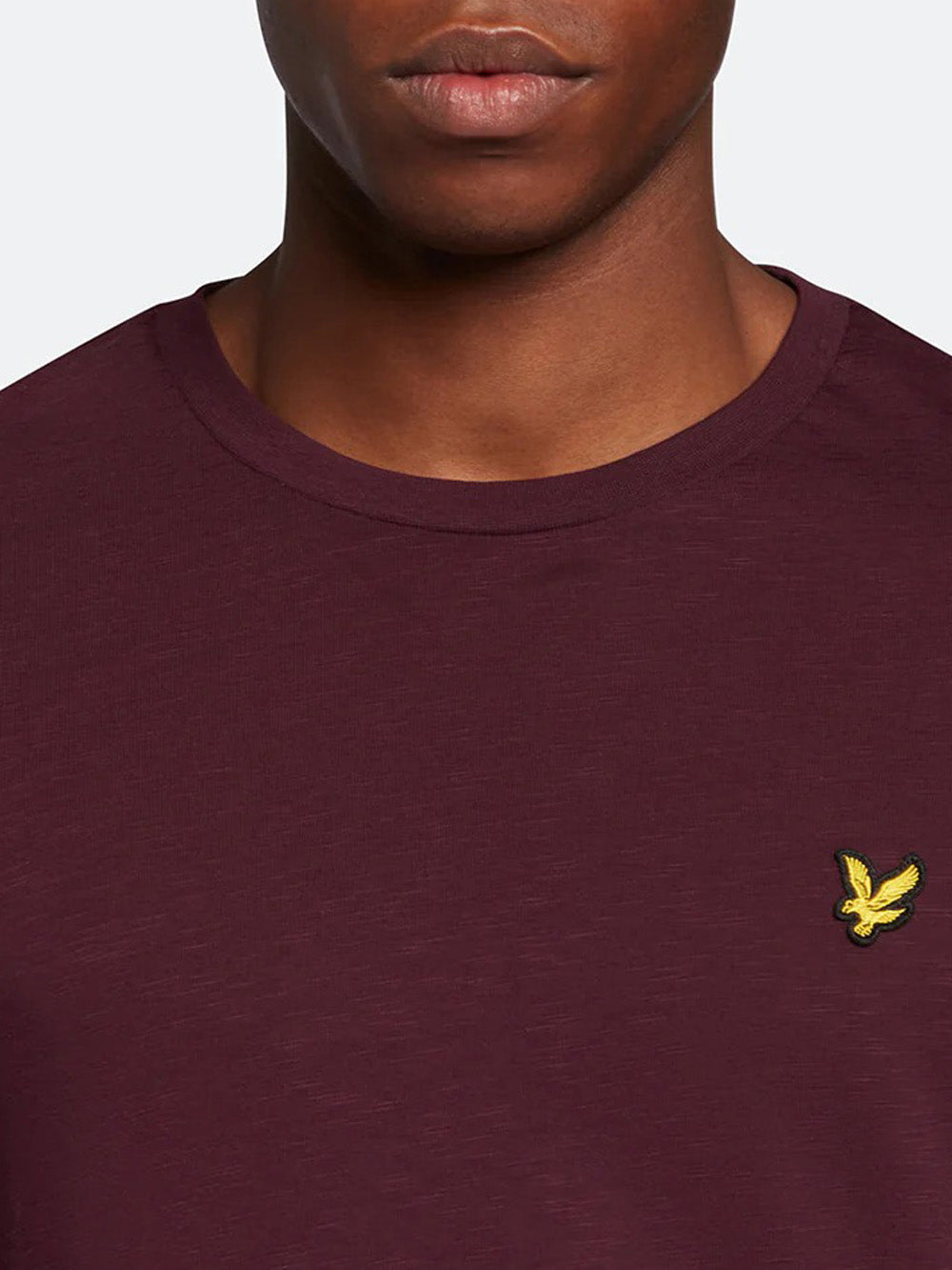 Lyle & Scott T-shirt Lyle &amp; Scott da Uomo Bordeaux