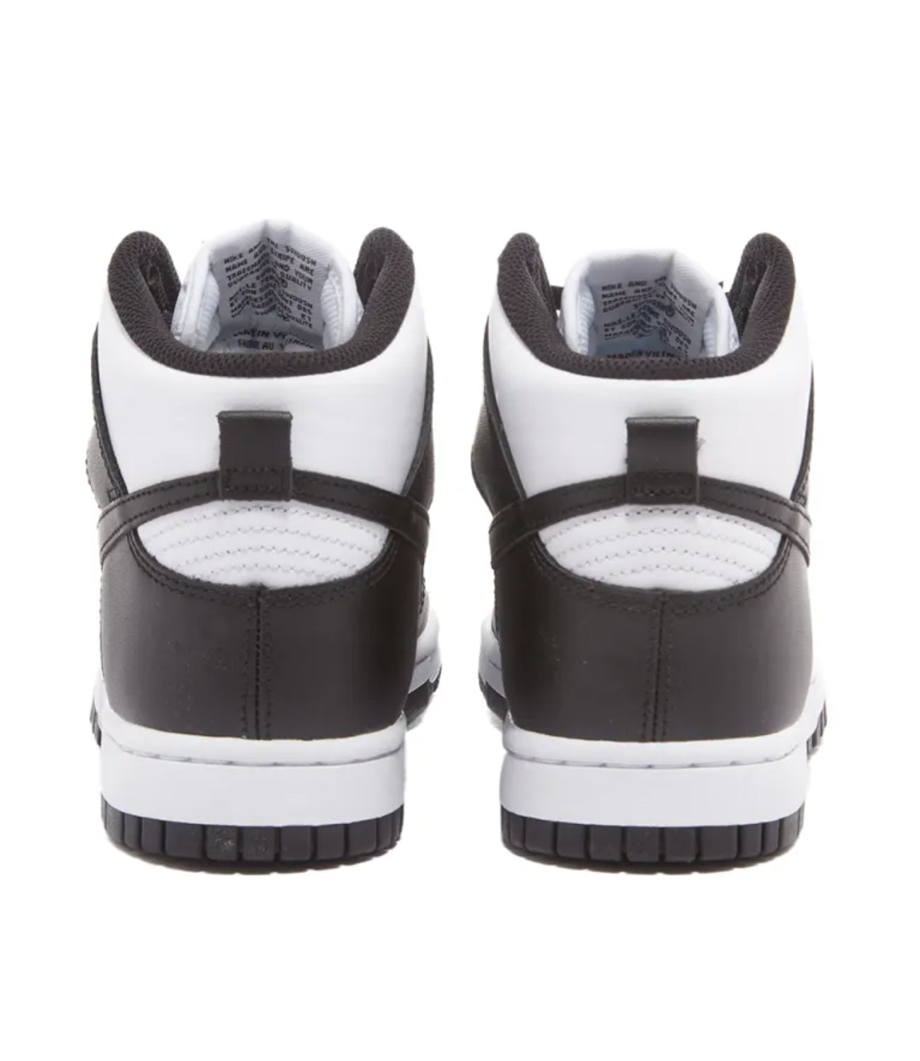 Nike Sneakers UNISEX Mod. DUNK HIGH WHITE BLACK DD1399 105 /nero Bianco