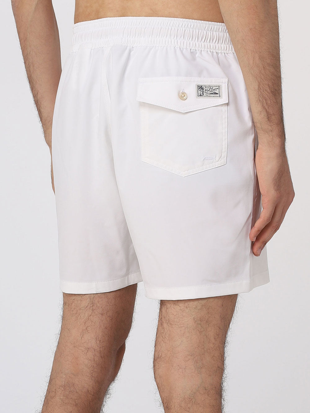 Ralph Lauren Shorts Mare da Uomo - Bianco