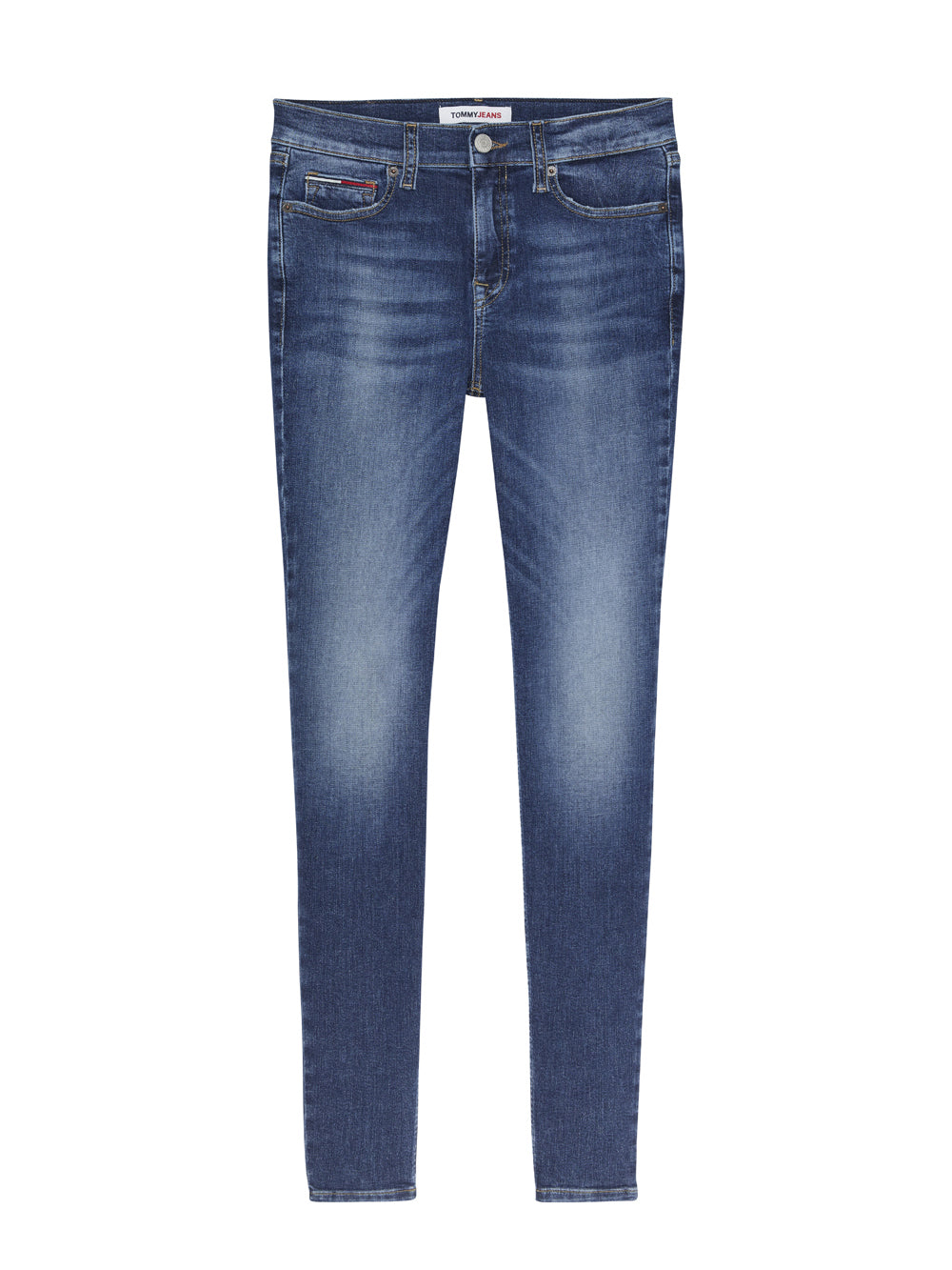 Tommy Hilfiger Jeans Skinny da Donna Blu Denim