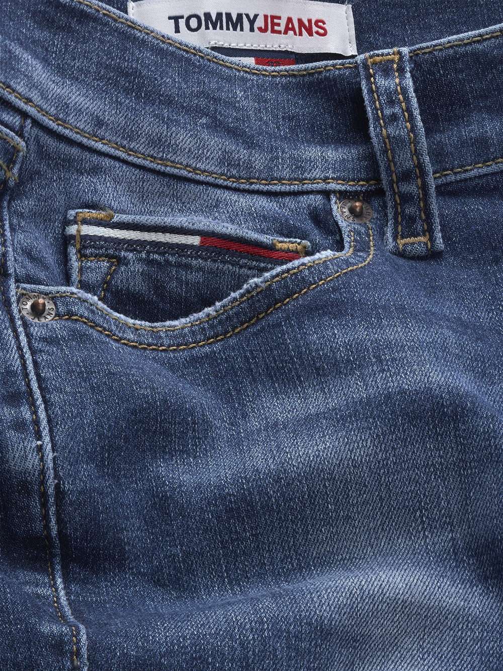 Tommy Hilfiger Jeans Skinny da Donna Blu Denim