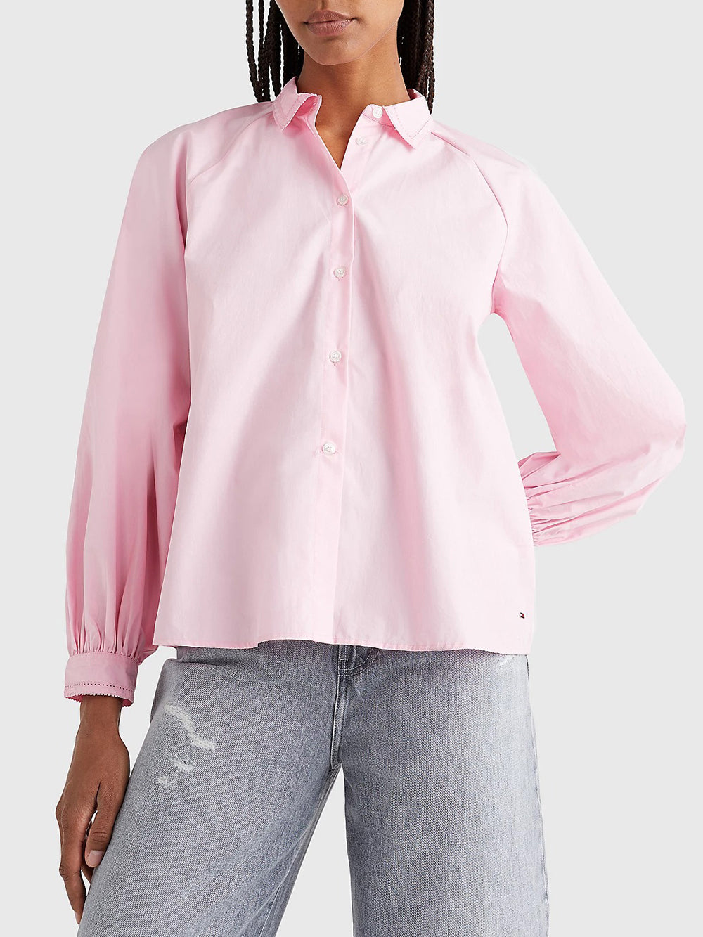 Tommy Hilfiger Camicia da Donna Rosa