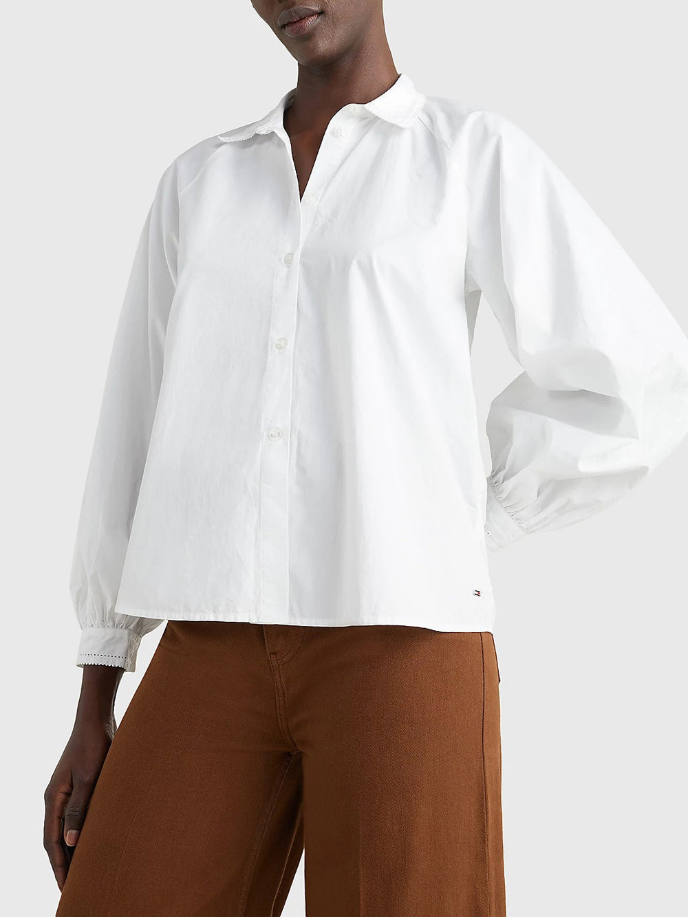 Tommy Hilfiger Camicia da Donna Bianco