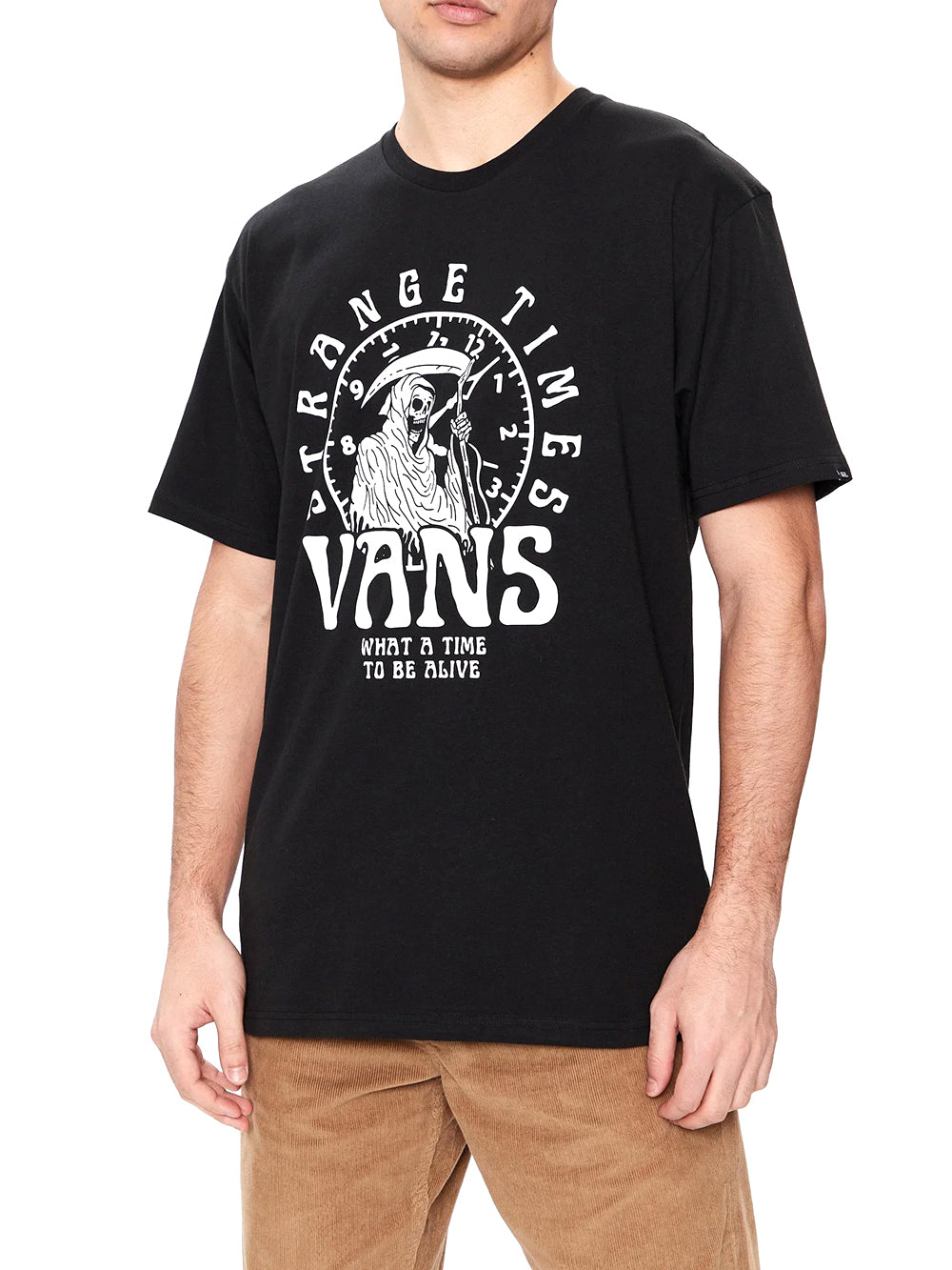 Vans T-shirt Strange Times da Uomo Nero