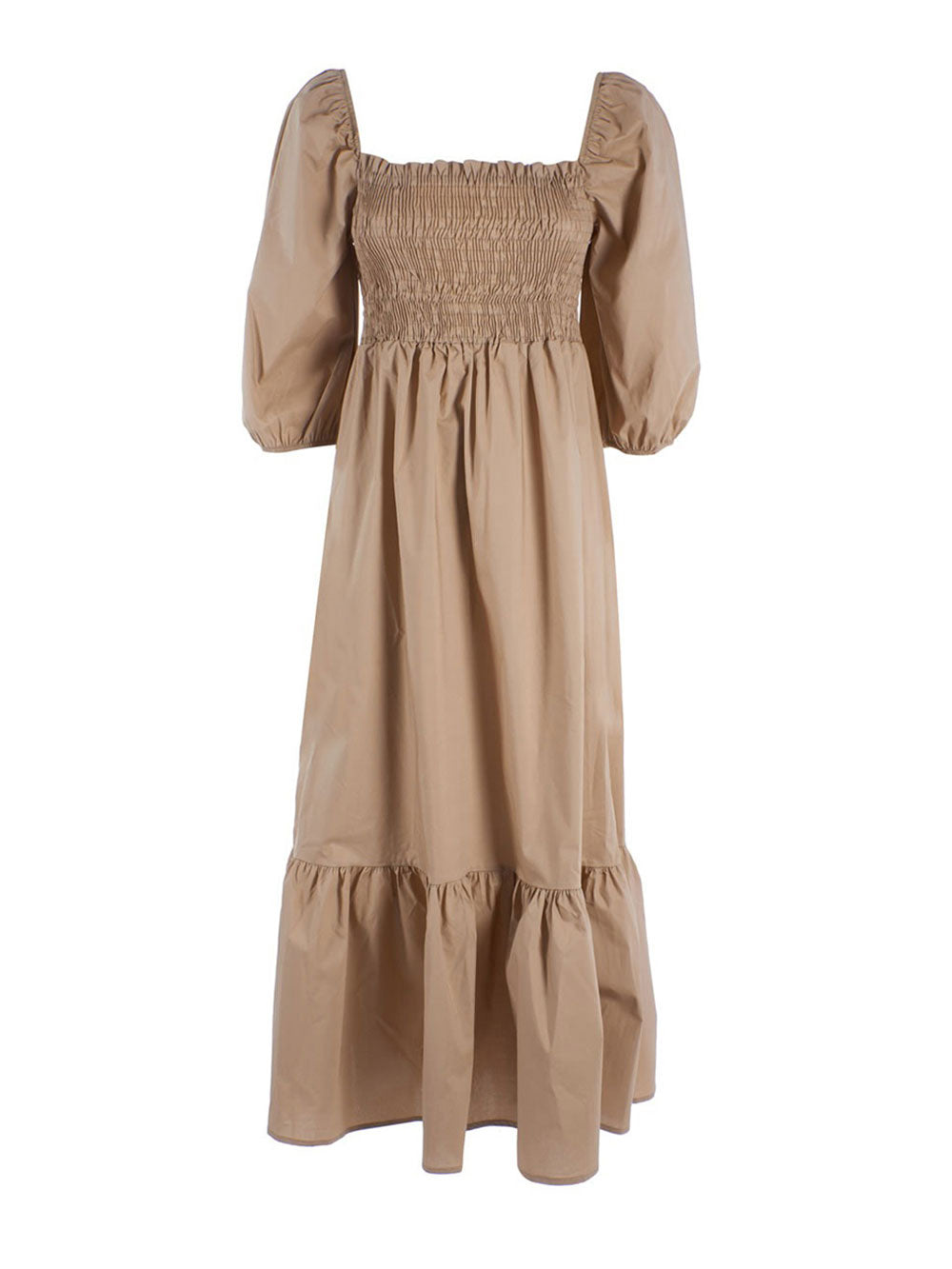 Yes Zee Vestito da Donna Beige