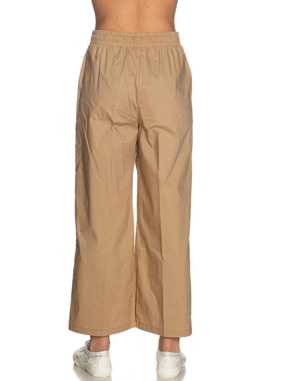 Yes Zee Pantalone da Donna Beige