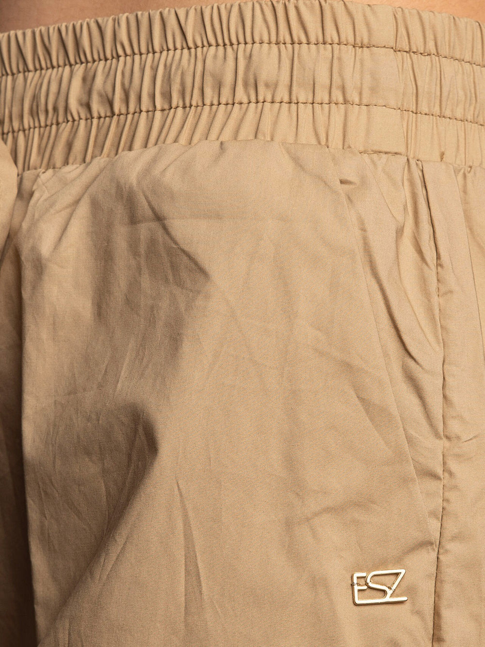 Yes Zee Pantalone da Donna Beige