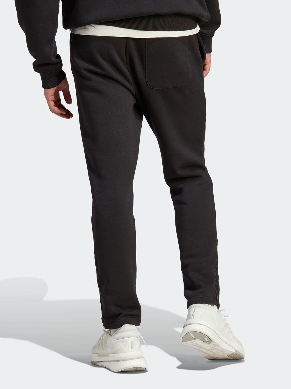 Adidas Pantalone Tuta Tapered da Uomo - Nero