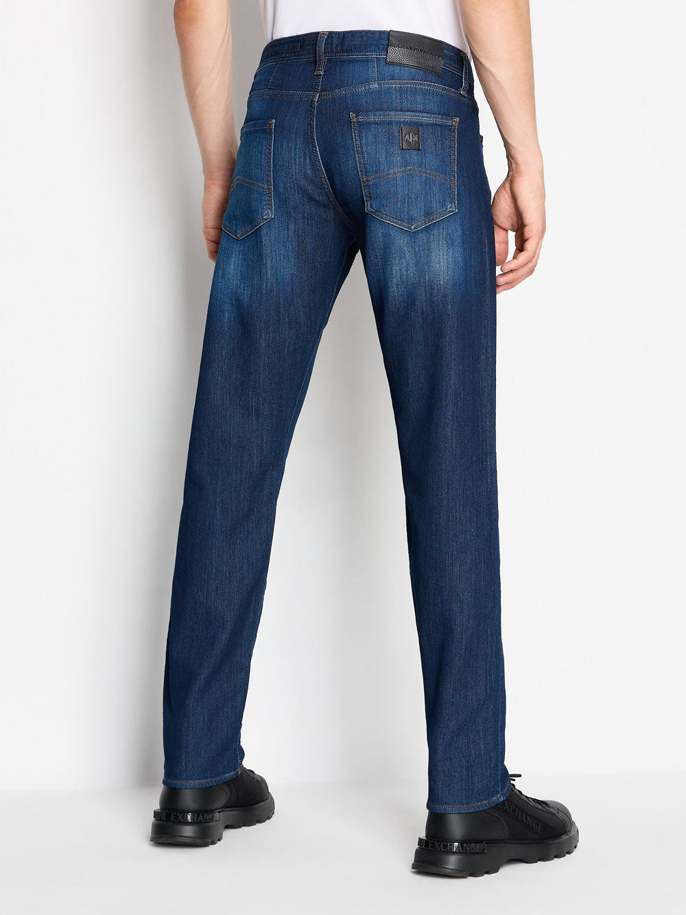 Armani Exchange Jeans da Uomo - Blu Denim