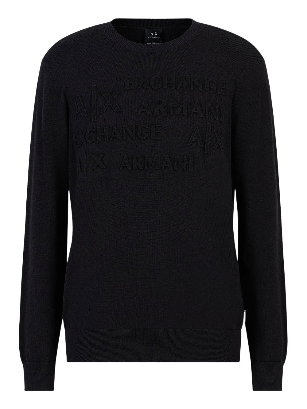 Armani Exchange Pullover da Uomo - Nero