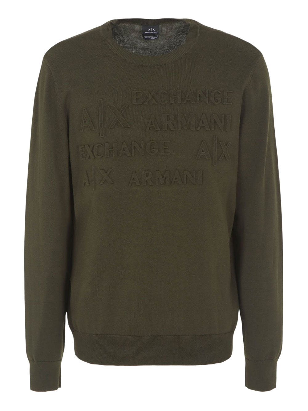 Armani Exchange Pullover da Uomo - Verde