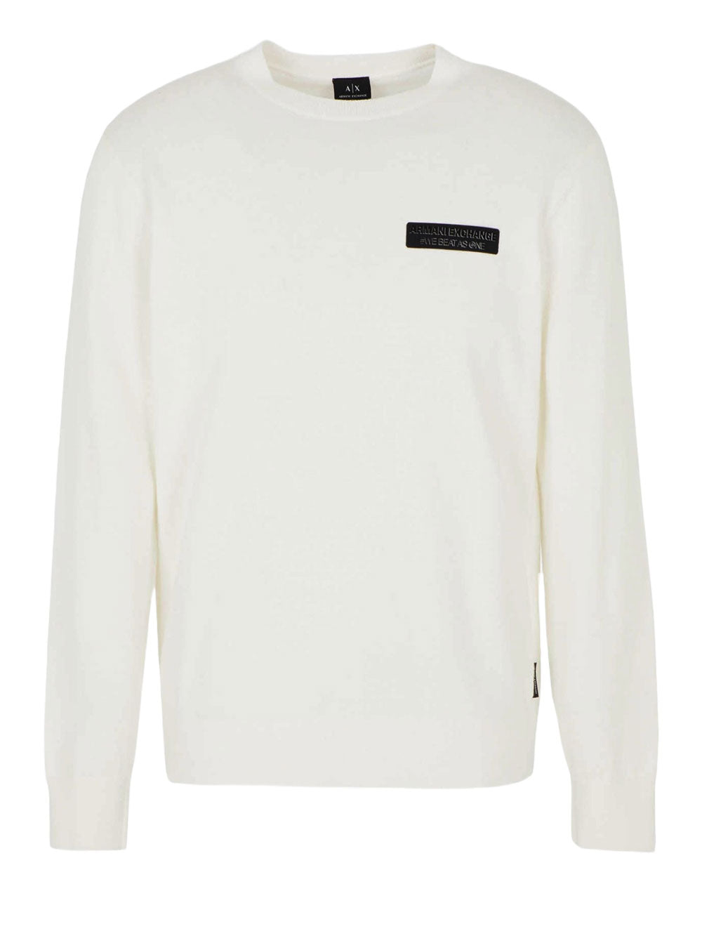 Armani Exchange Pullover da Uomo - Bianco