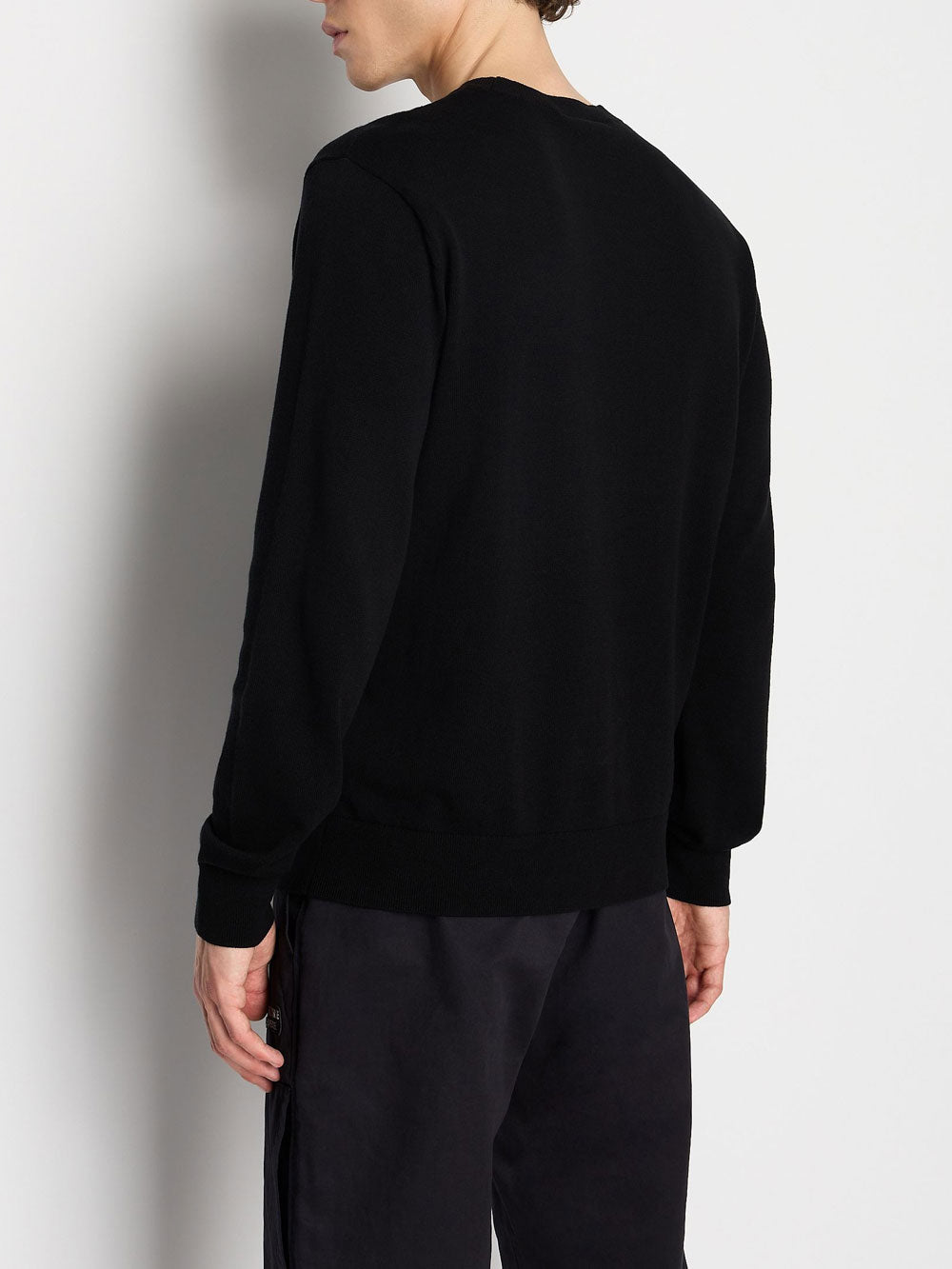 Armani Exchange Pullover da Uomo - Nero