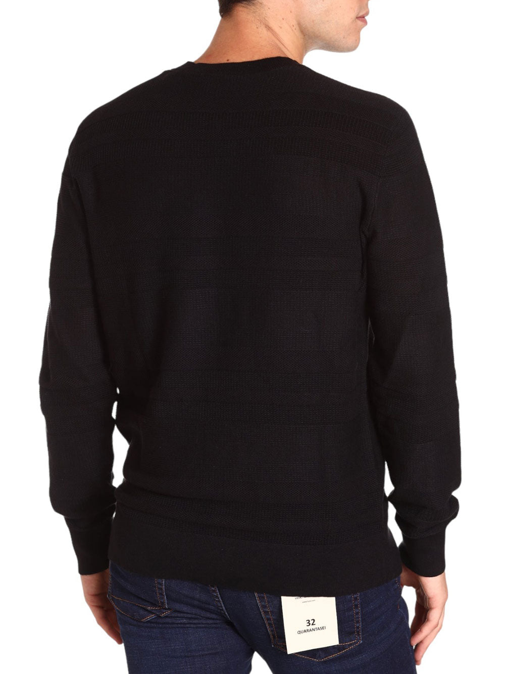 Armani Exchange Pullover da Uomo - Nero