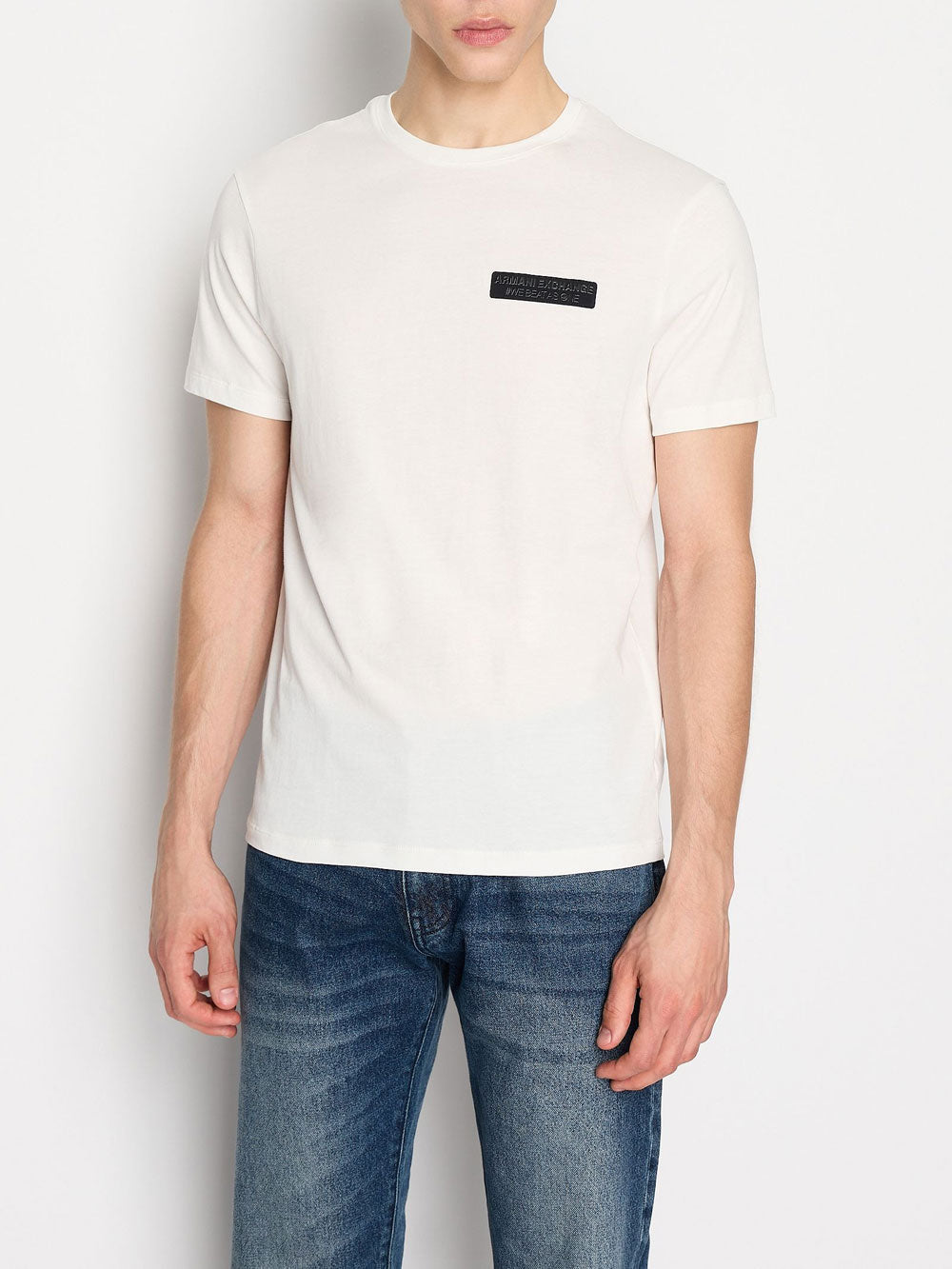 Armani Exchange T-shirt da Uomo - Bianco