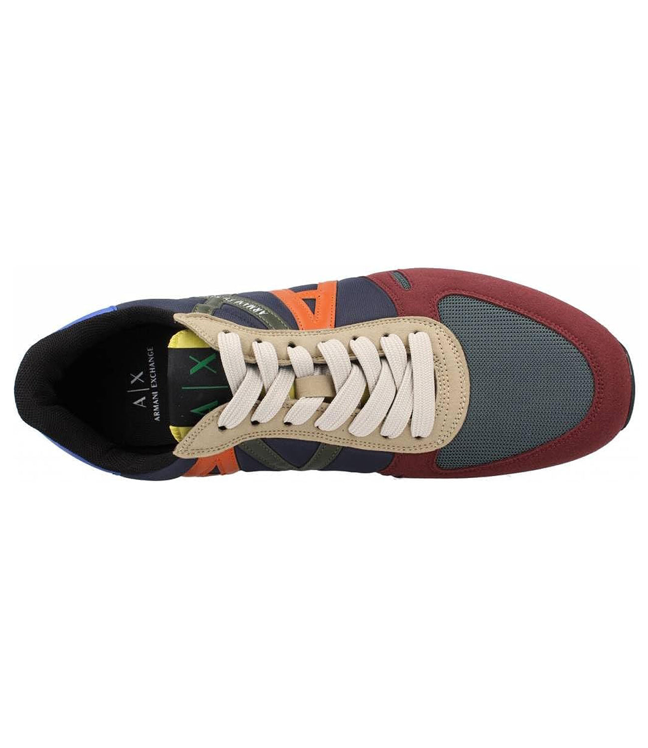 A|X Armani Exchange Sneakers Uomo Mod. XUX017 XCC68 T153 Multicolor Multicolore