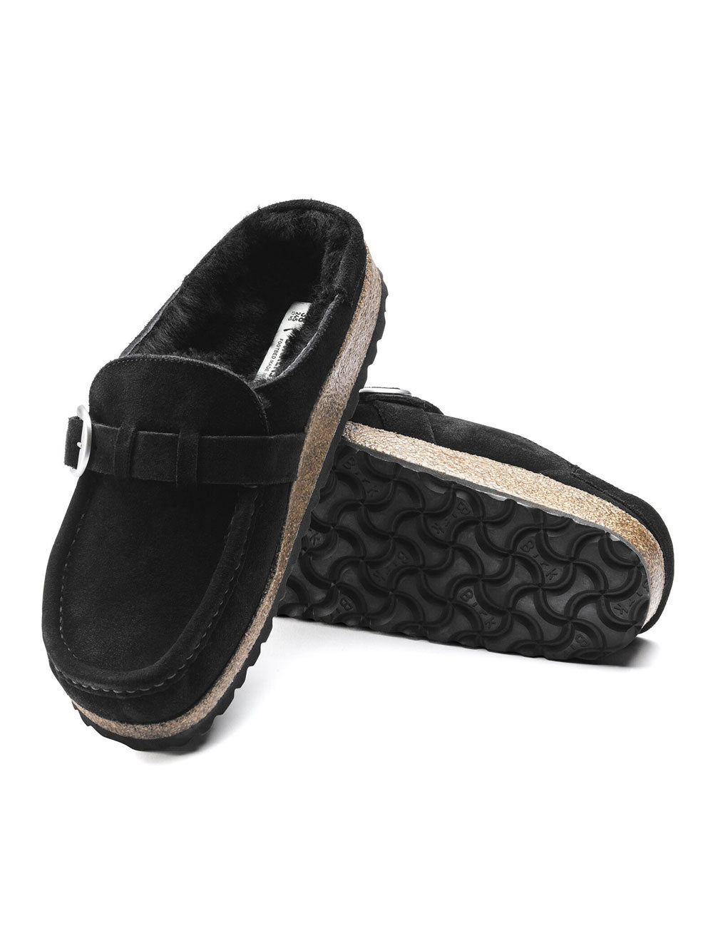 Birkenstock Sandalo Basso Buckley da Donna - Nero