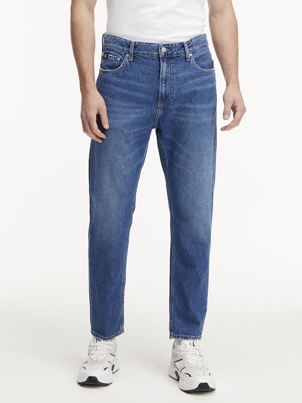 Calvin Klein Jeans Dad da Uomo - Denim